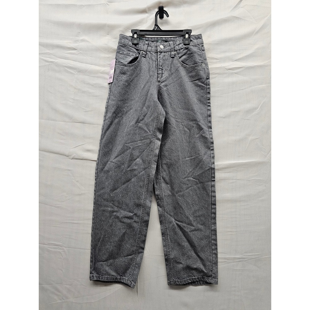 Wild Fable Womens 90s Relaxed Straight Jeans Grey Cotton Blend Casual Size 00/31